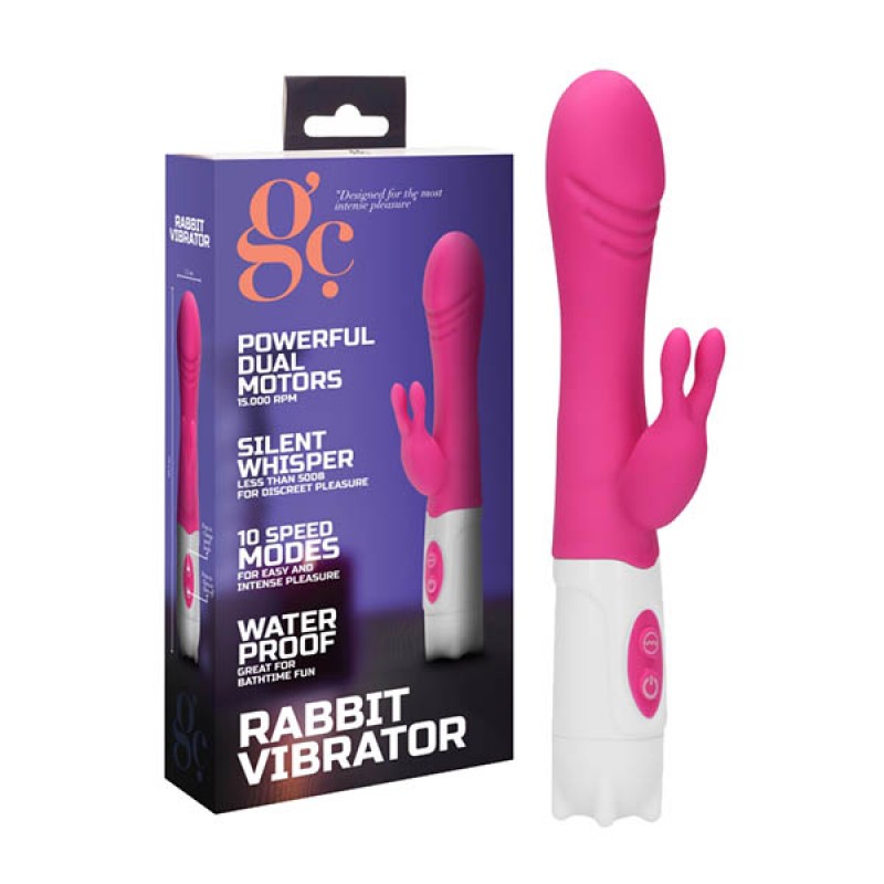 GC. Rabbit Vibrator - Pink